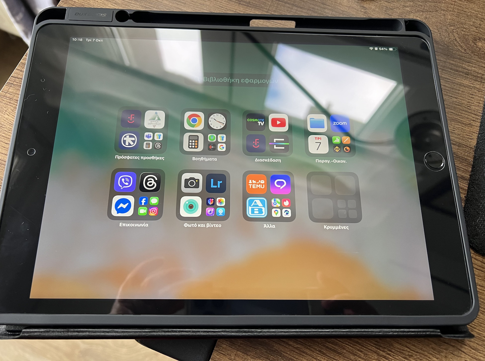Dux Ducis Magi Флип Капак Розов iPad 2019/2020/2021 10.2''