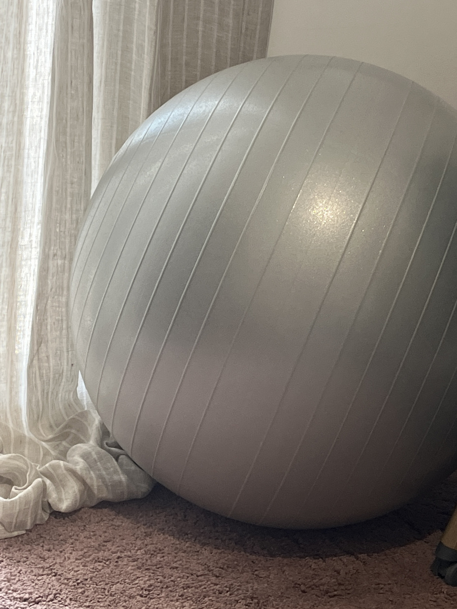 Optimum Ball Pilates 65cm , 1.1kg in Blue Color
