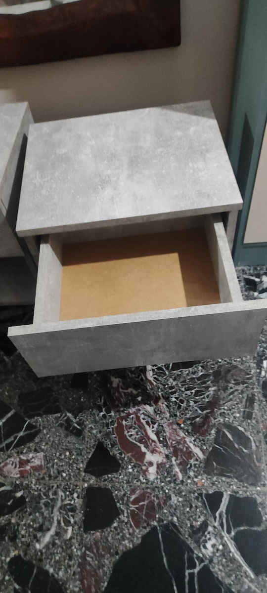 Nachttisch Gray 40.4x33.4x44.4cm