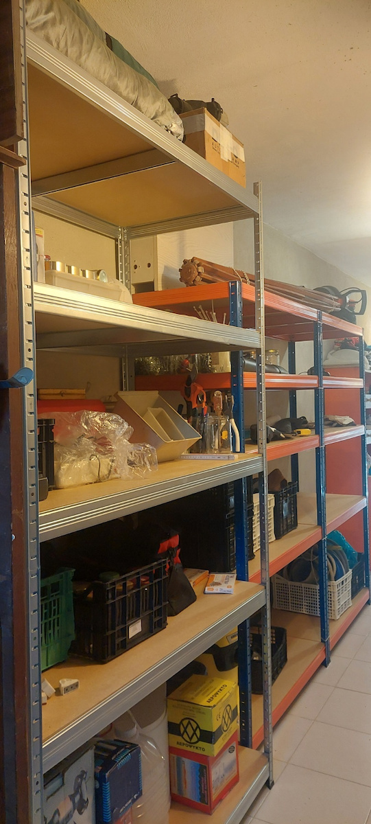 Kovona Futur Plus Dexion Shelf Galvanized 100x50x180cm With 5 Shelves Total Load Capacity 2000kg