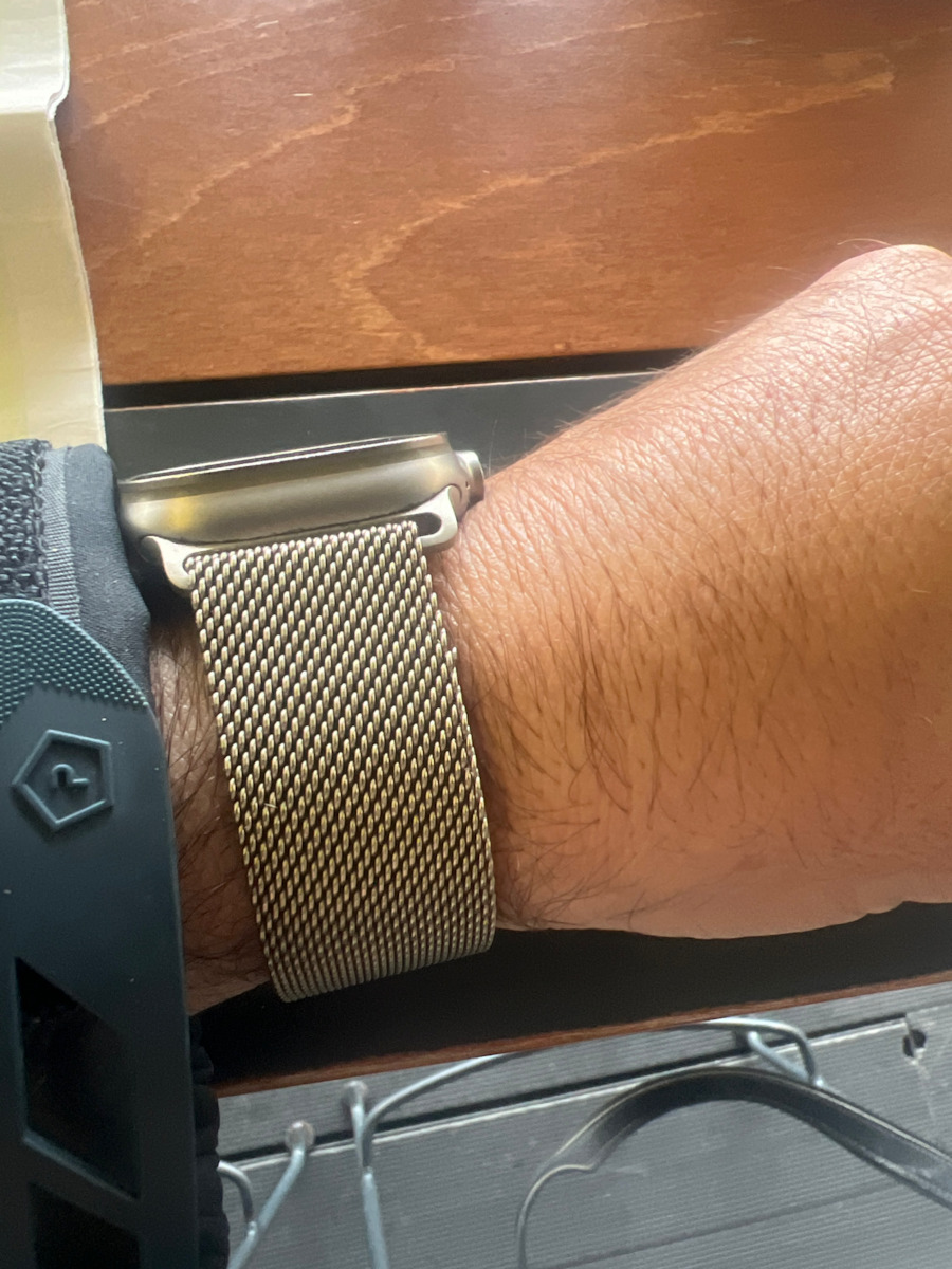 Tech-Protect Milano Strap Armband Rostfreier Stahl Silber (Apple Watch 44/45/46mm/Ultra 49mm)