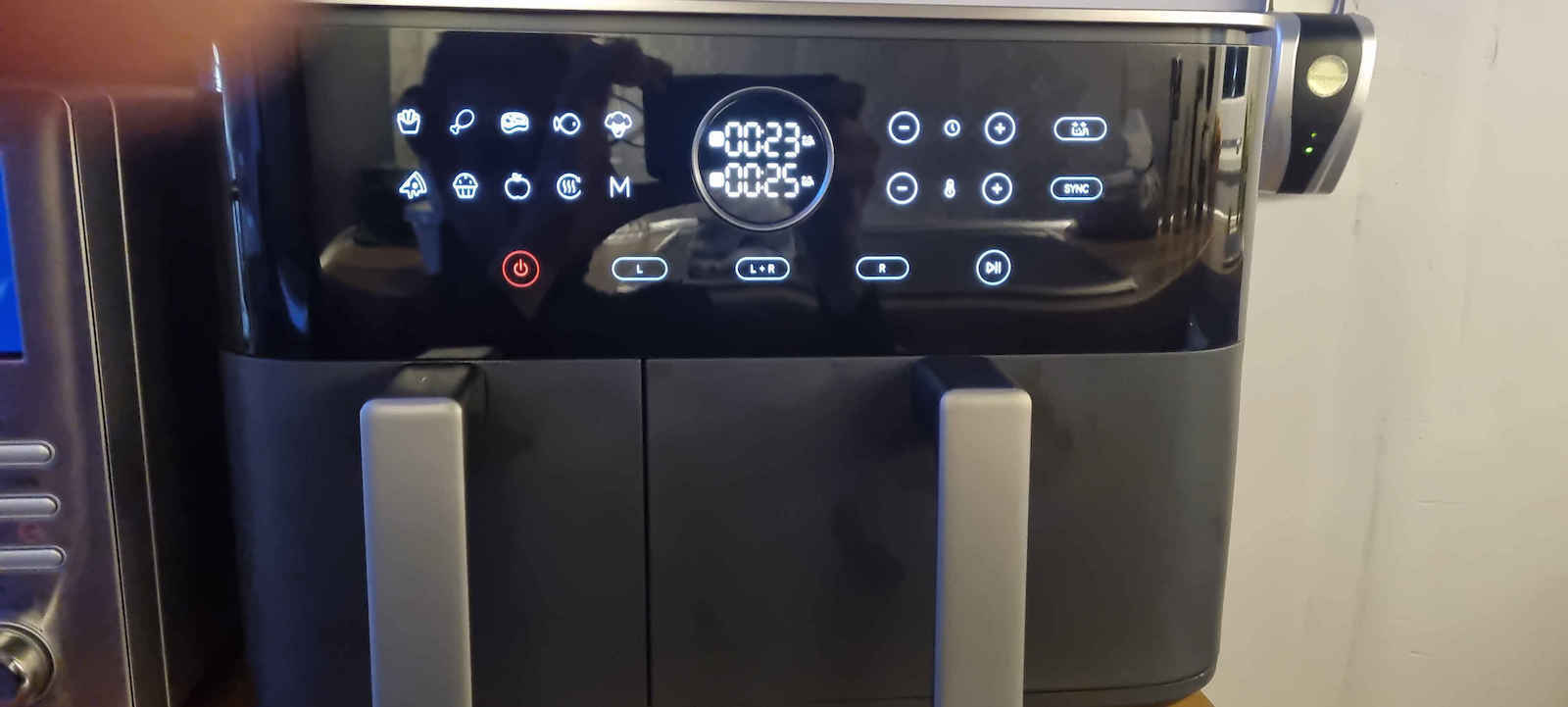 Xiaomi Dual Zone Air Fryer με Διπλό Αποσπώμενο Κάδο 10lt Γκρι