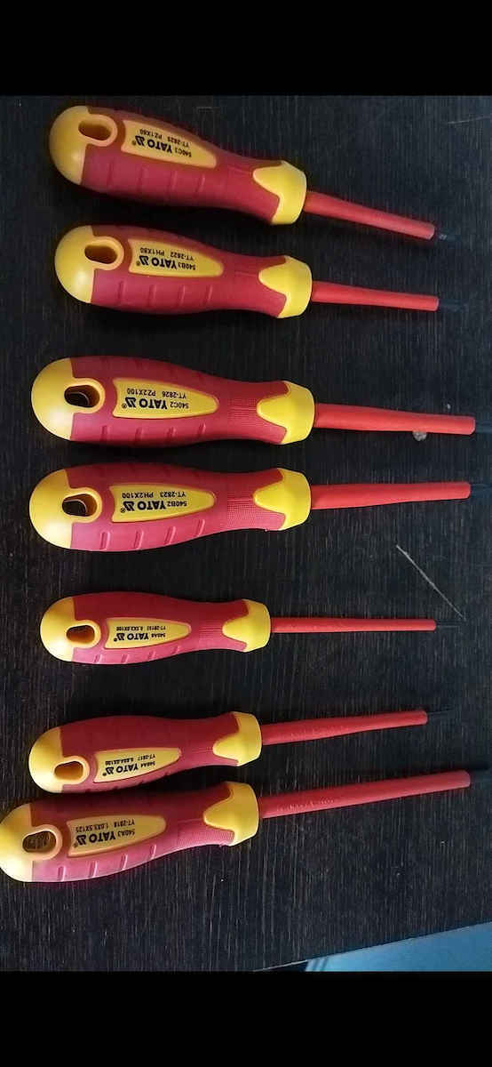 Yato Set 7 Electrician VDE 1000V Screwdrivers