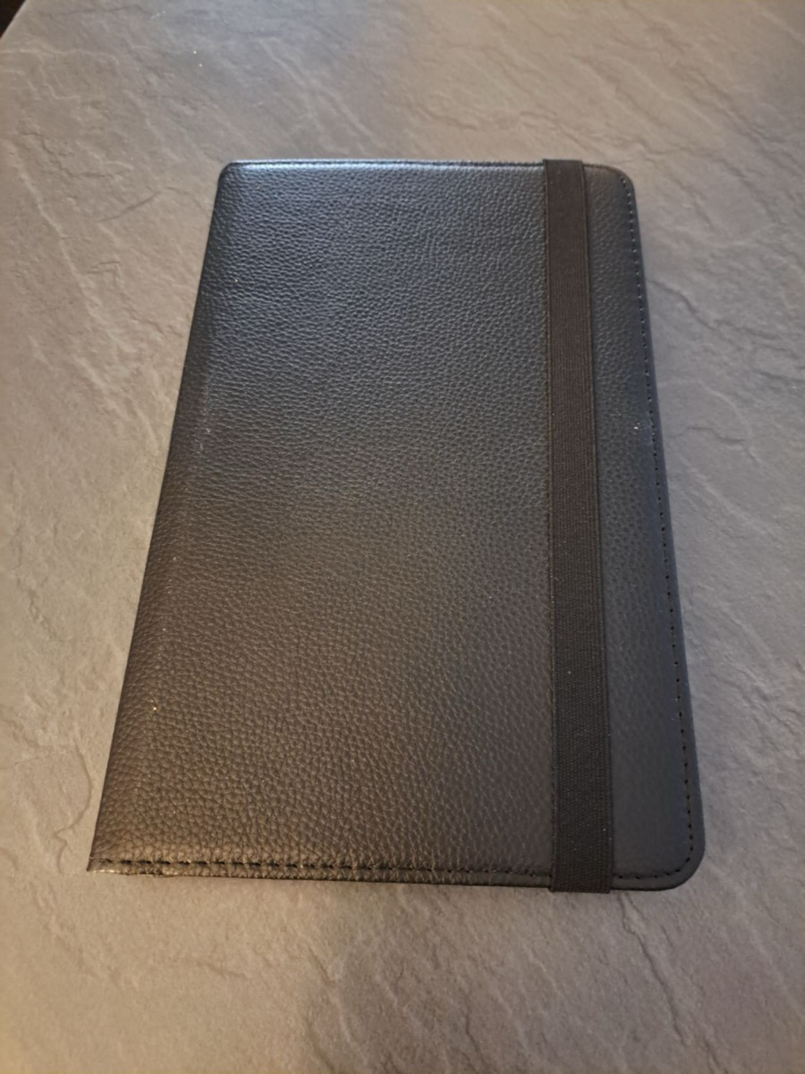 Avizar Flip Cover Rotativă Neagră (Samsung Tab A 10.1, A6 10.1)