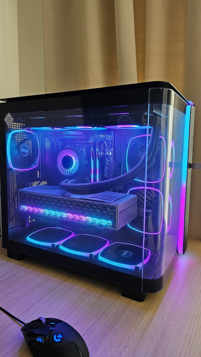 Montech King 95 Pro Gaming Midi Tower Κουτί Υπολογιστή με Πλαϊνό Παράθυρο Κόκκινο