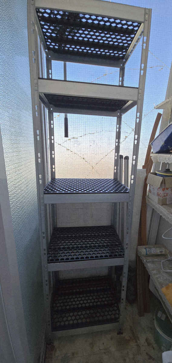 AR Shelving Dexion Rack 50x38x180cm with 5 Shelves Total Load Capacity 500kg