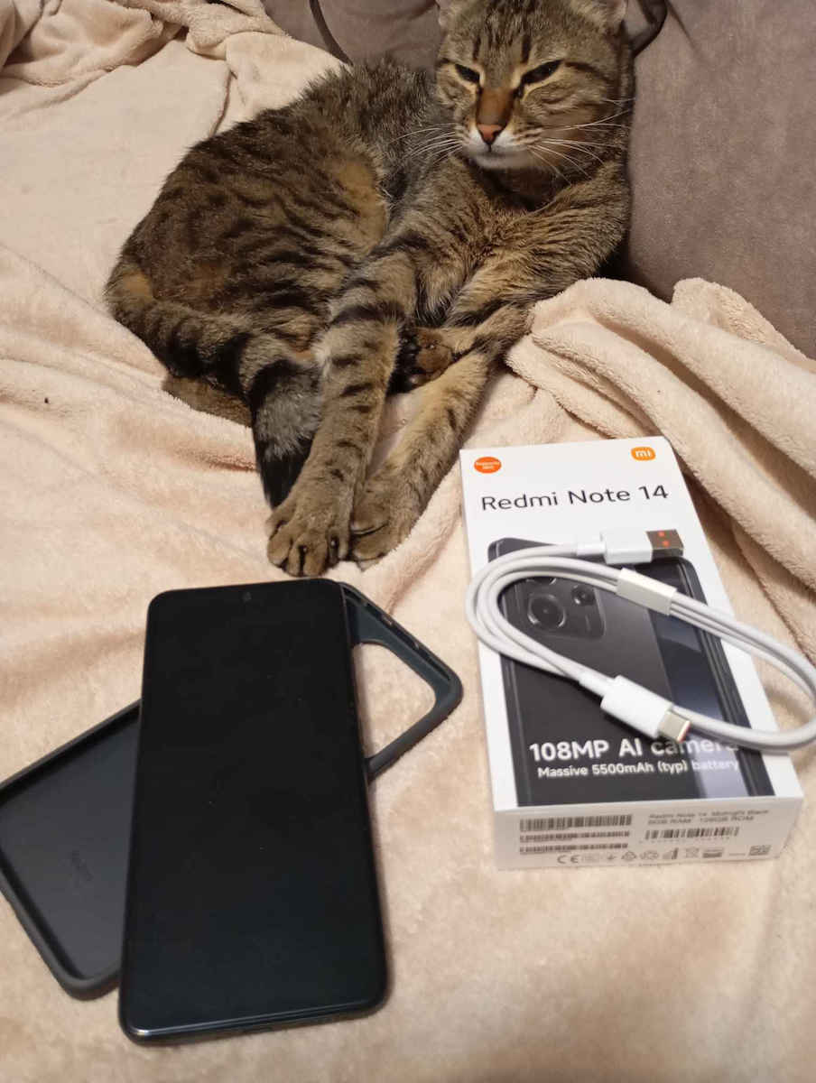 Xiaomi Redmi Note 14 4G Dual SIM (8/256GB) Midnight Black