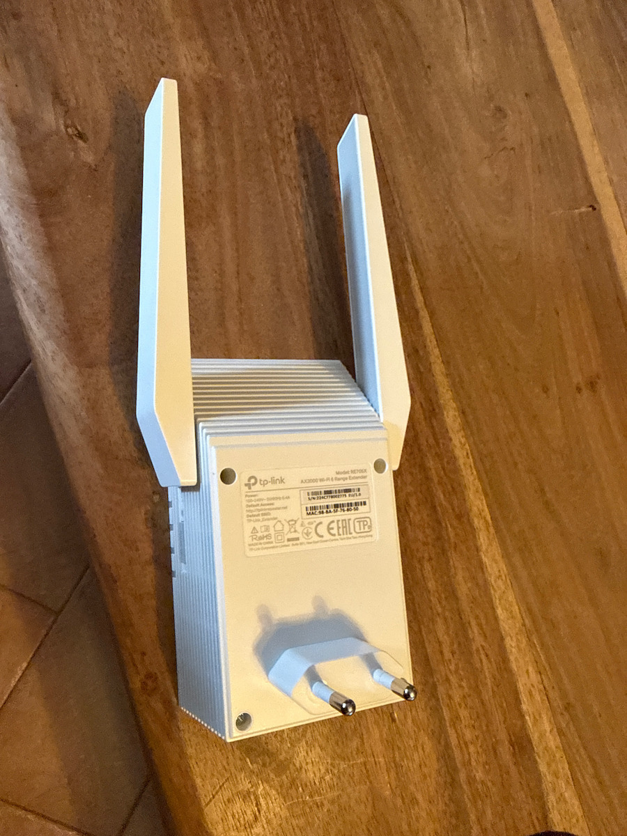 TP-LINK RE705X v1 Удължител на WiFi Двулентов (2.4 и 5GHz) 3000Mbps