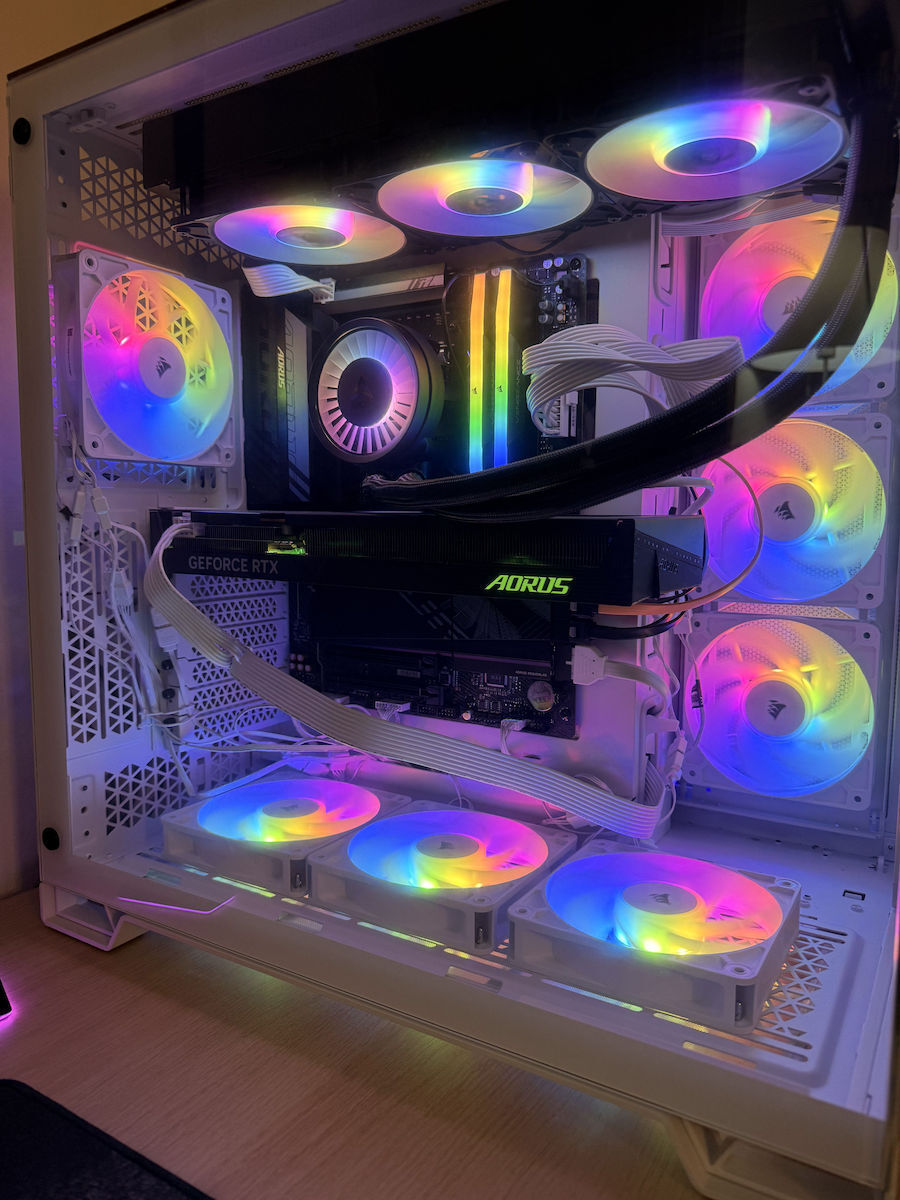 Corsair 6500X Gaming Midi Tower Κουτί Υπολογιστή με Πλαϊνό Παράθυρο Λευκό/Γκρι Σατινέ
