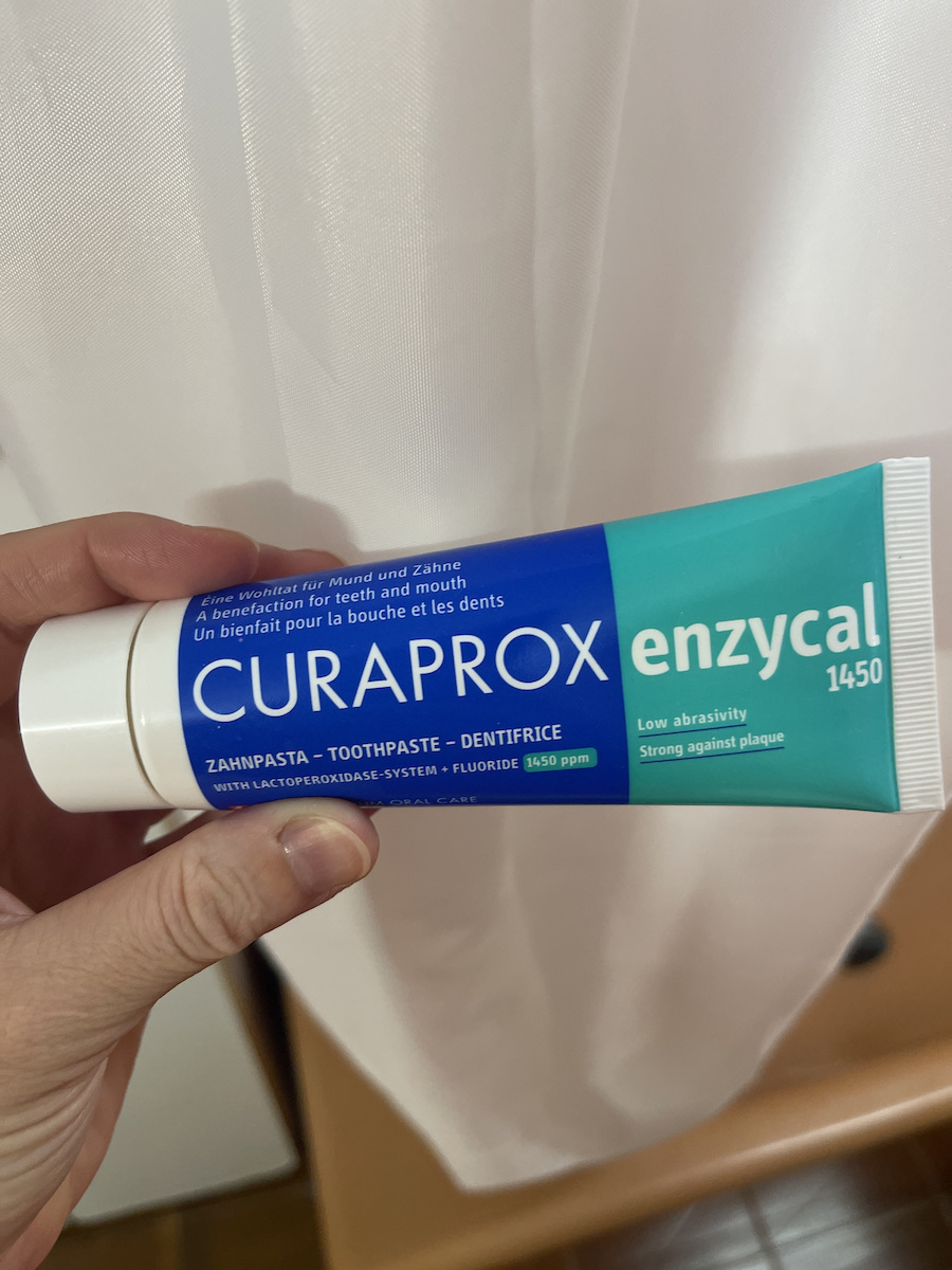 Curaprox Enzycal 1450 Οδοντόκρεμα για Πλάκα , Τερηδόνα & Περιοδοντίτιδα 75ml