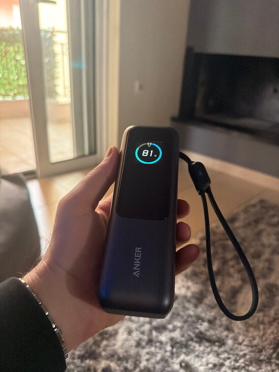 Anker A1695H11 Power Bank 25000mAh 165W με Θύρα USB-A και 2 Θύρες USB-C Power Delivery Γκρι