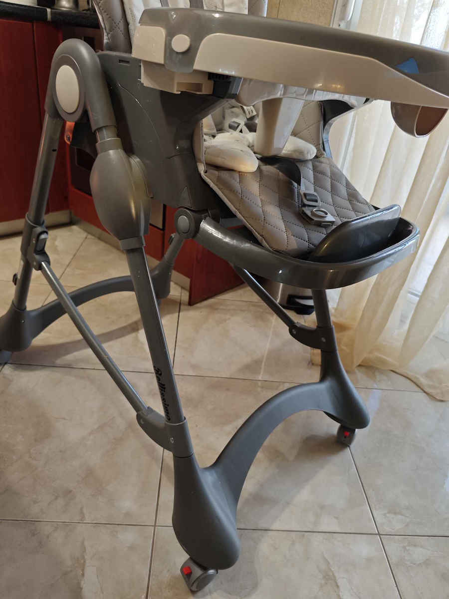 Lorelli Bellissimo Foldable Highchair with Adjustable Height Beige