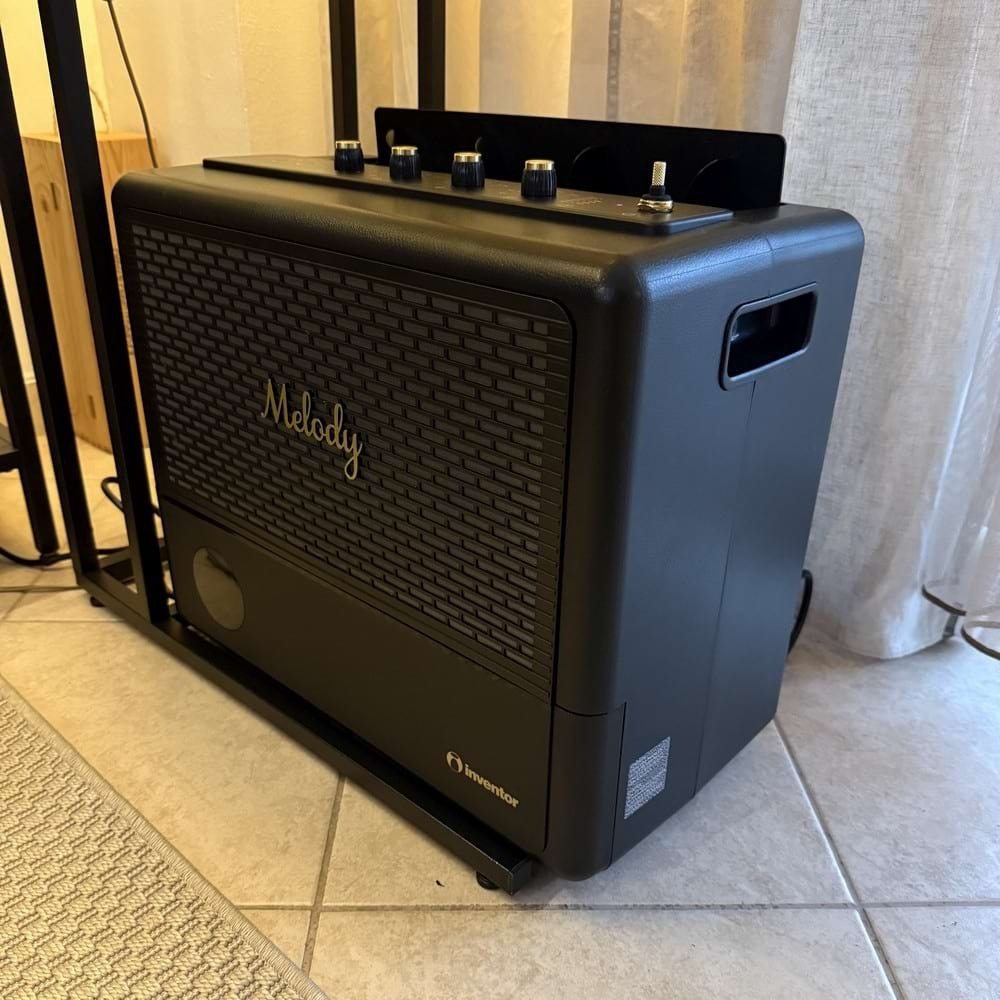 Inventor Melody Dehumidifier with Compressor Ionizer and Wi-Fi 20lt Black
