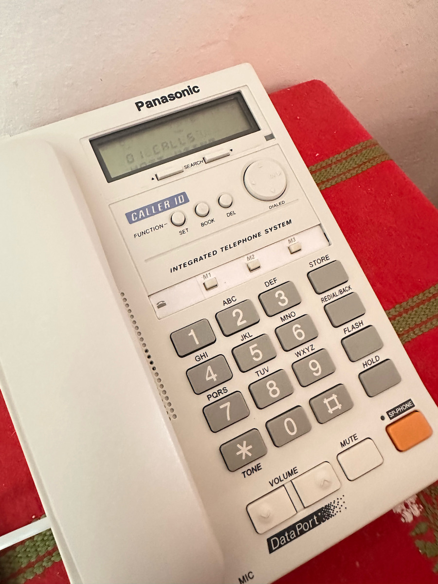 Panasonic KX-TSC30BXW Ενσύρματο Τηλέφωνο Γραφείου Λευκό KX-TSC30BXW