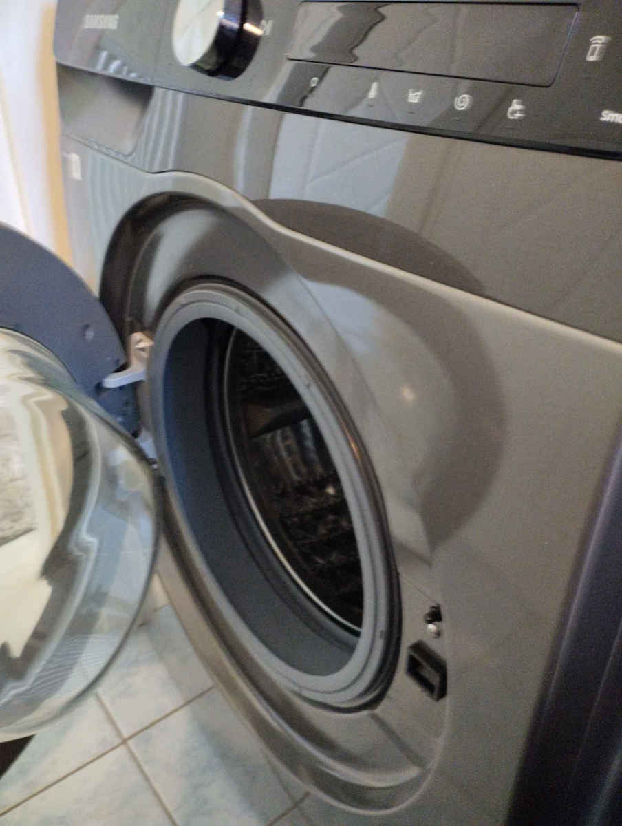Samsung Washing Machine 8kg with Steam Technology 1400 Rounds Ecobubble Silver WW80T534DAXA
