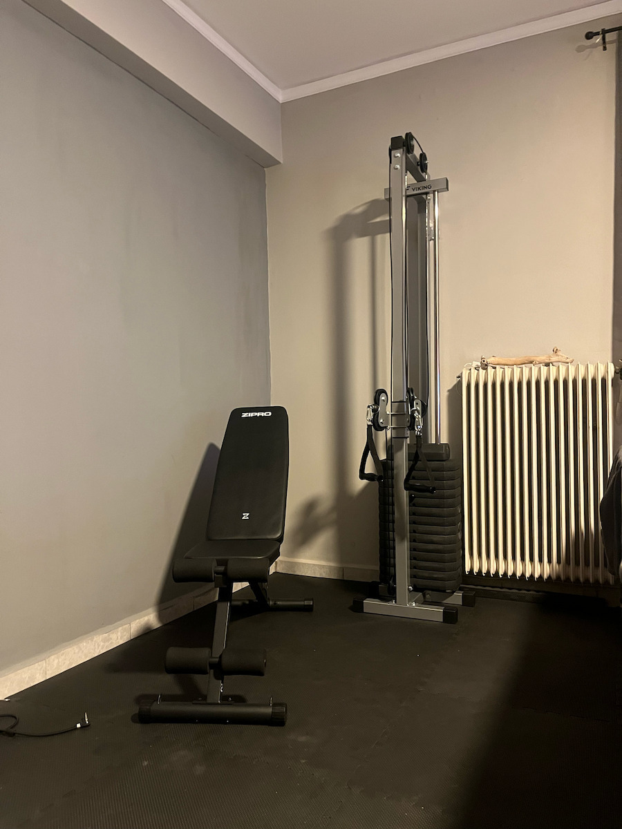 Viking F-1194 Wall Mount Functional Trainer Crossover με Βάρη 68kg