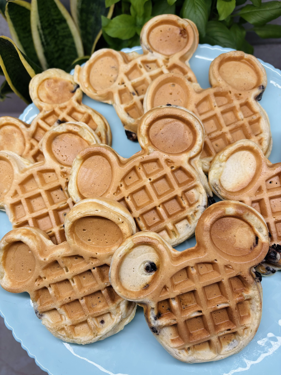 Mini Mickey Συσκευή για Βαφλάκια 350W