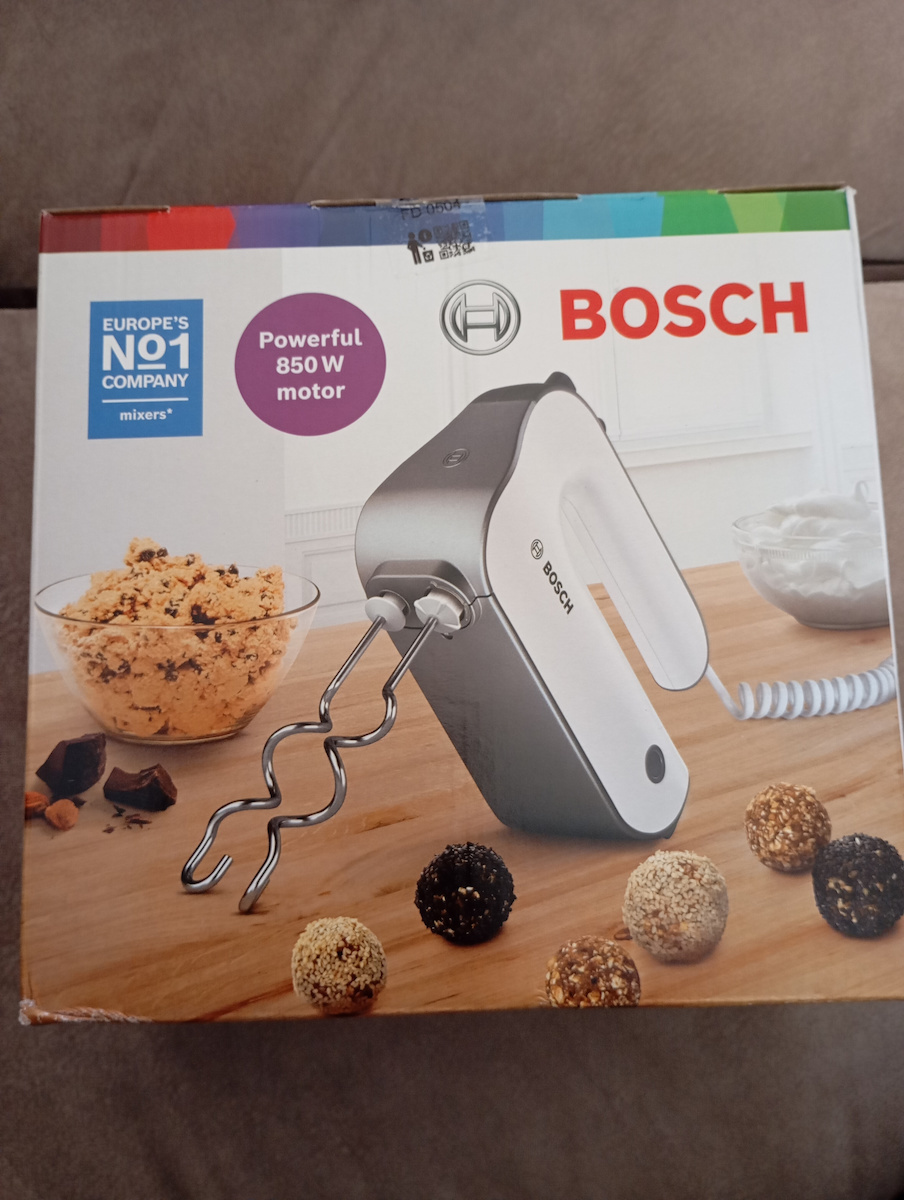 Bosch Миксер Ръчен 850W Бял