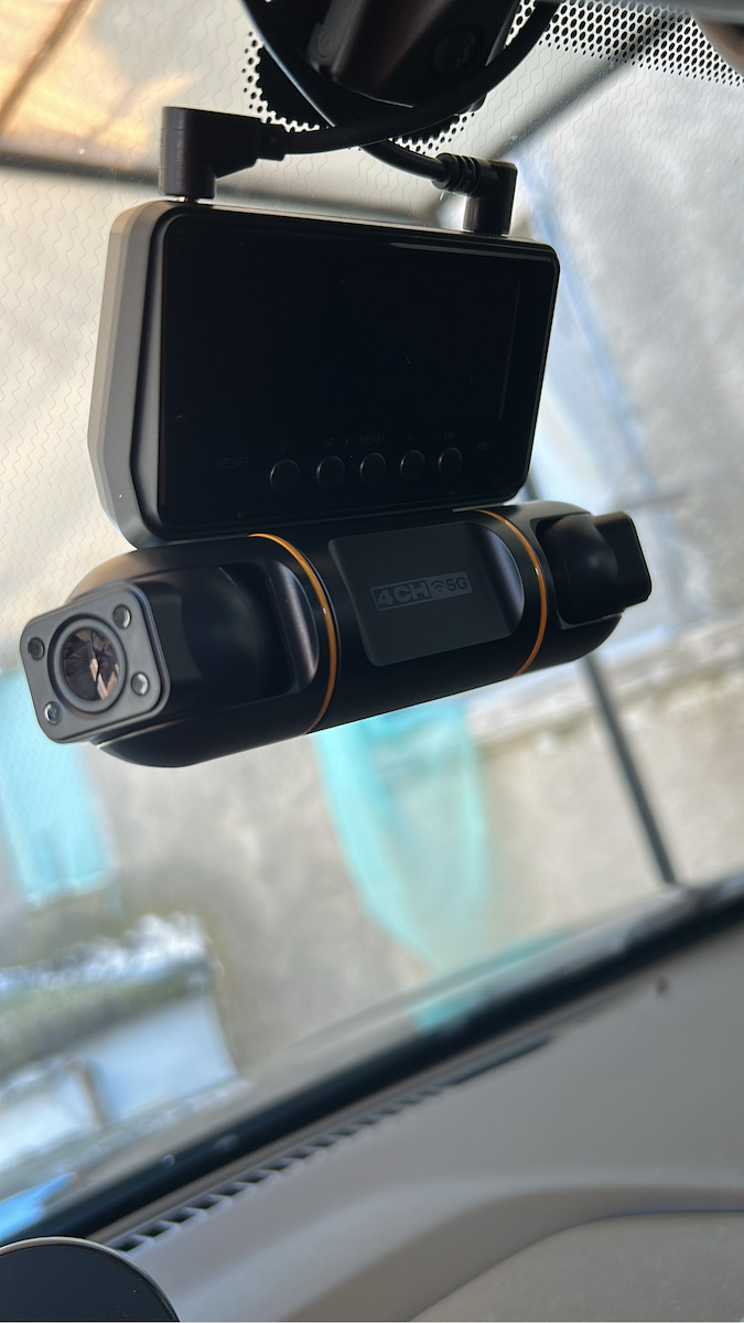 Campark Car DVR Camera Set 1080P with 3" Screen & Rear Camera
