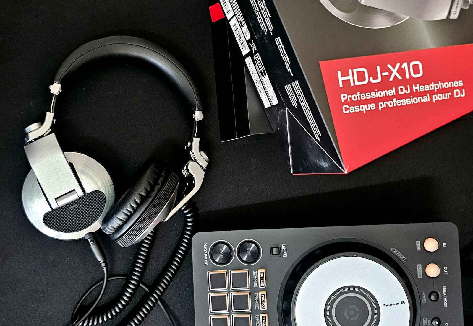 Pioneer DJ HDJ-X10 Ενσύρματα Over Ear Ακουστικά Μαύρα