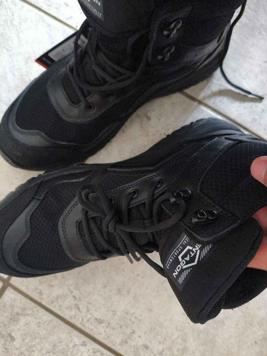 Pentagon Military Half Boots Scorpion V2 with membrane HydroGuard Suede Black K15046-01