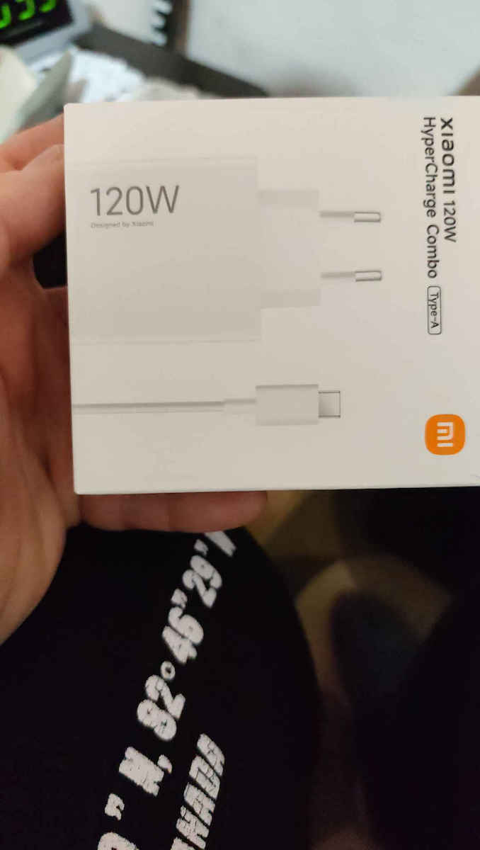 Xiaomi Charger with USB-A Port and Cable USB-C 120W Power Delivery Whites (HyperCharge Combo)