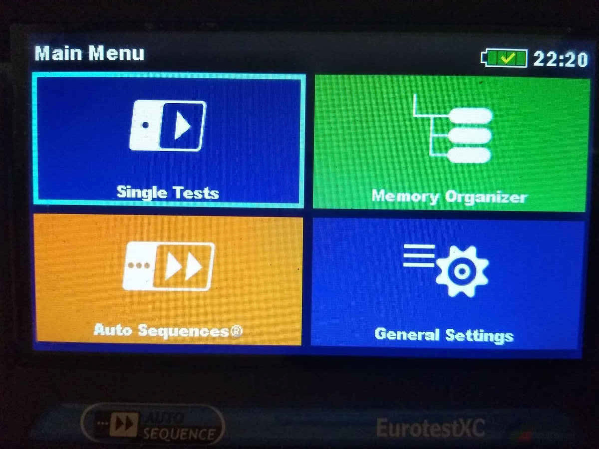 Πολυόργανο Ελέγχου Metrel Mi 3152 Eurotest Xc