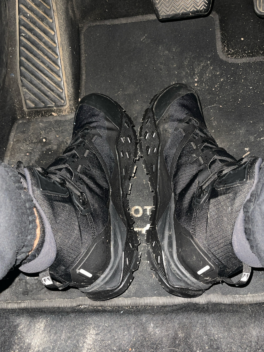 The North Face Men's Hiking Waterproof Boots with Gore-Tex Membrane Black
