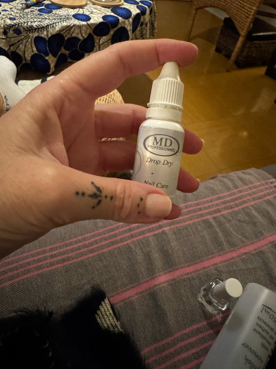 MD Professionnel Deckschicht für normale Nagellacke Schnelltrocknend 12ml
