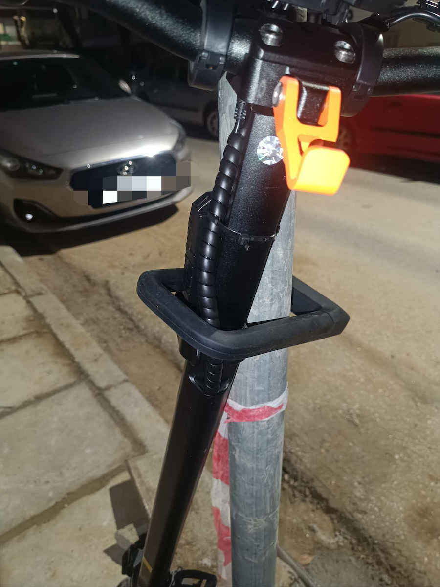 Zapięcie Rowerowe Rockbros Rks626 U-lock - Czarne