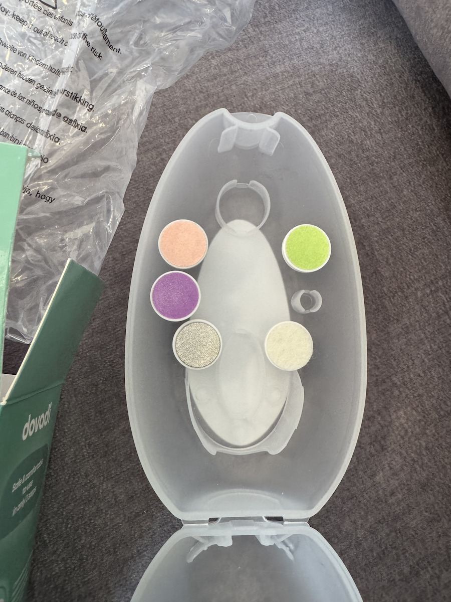 Dovadi Baby Electric Nail File White