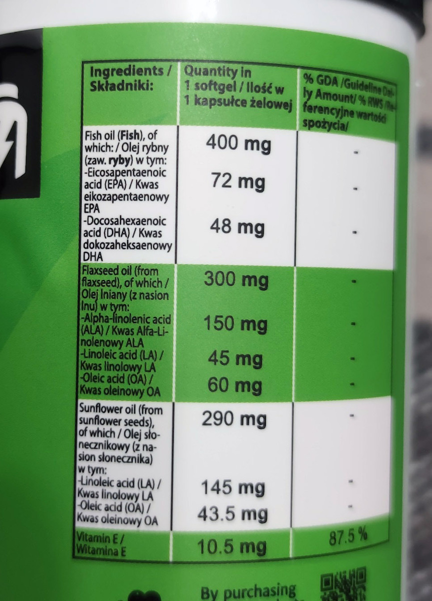 Hiro.Lab Omega 3-6-9 1000мг 120 софтджел