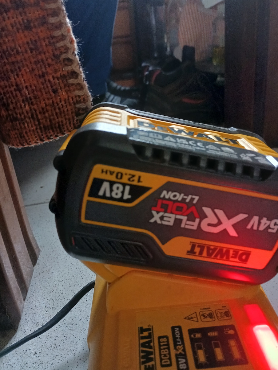 Dewalt Μπαταρία Εργαλείου Λιθίου 54V με Χωρητικότητα 12Ah