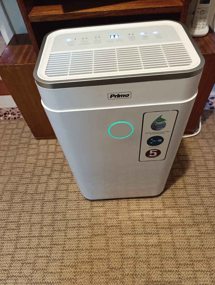 Primo PRDH-45007 Dehumidifier with Compressor and Ionizer 20lt