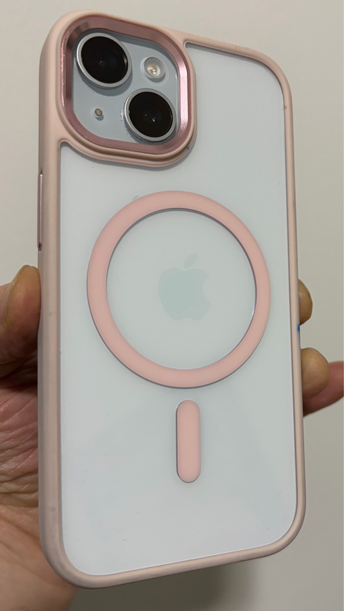 Tech-Protect Magmat Magsafe Back Cover Silicone / Plastic 2mm Transparent (iPhone 15)