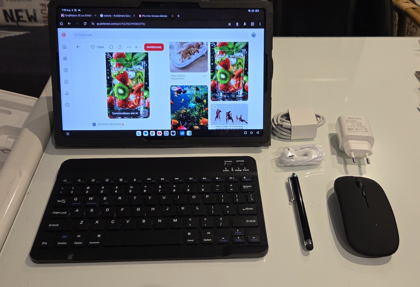 BlackView Mega 3 4G 12.1" Tablet (12GB/256GB) Γκρι