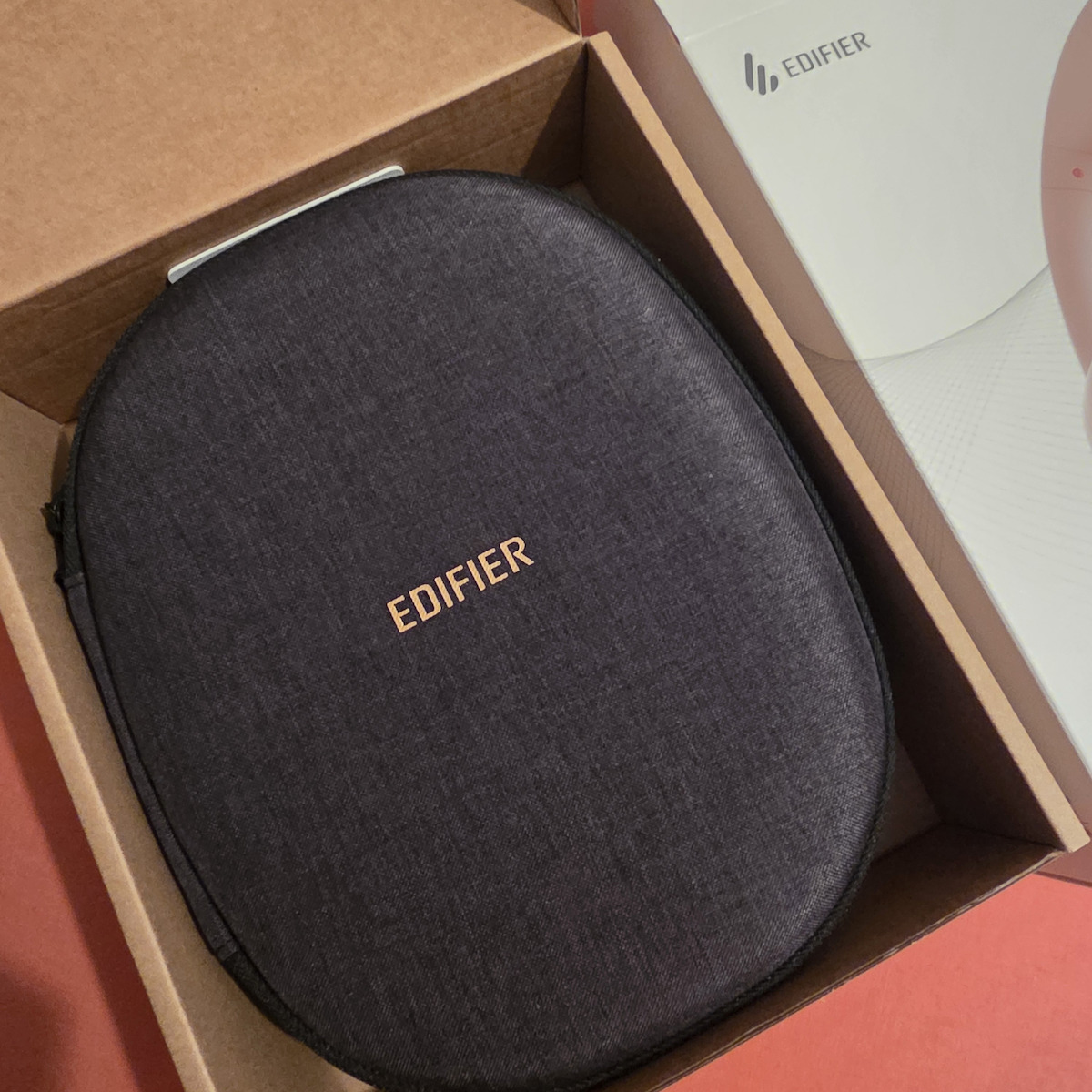 Edifier ES850NB Wireless / Wired Over Ear Headphones with 92 hours of Operation and Quick Charge Beige