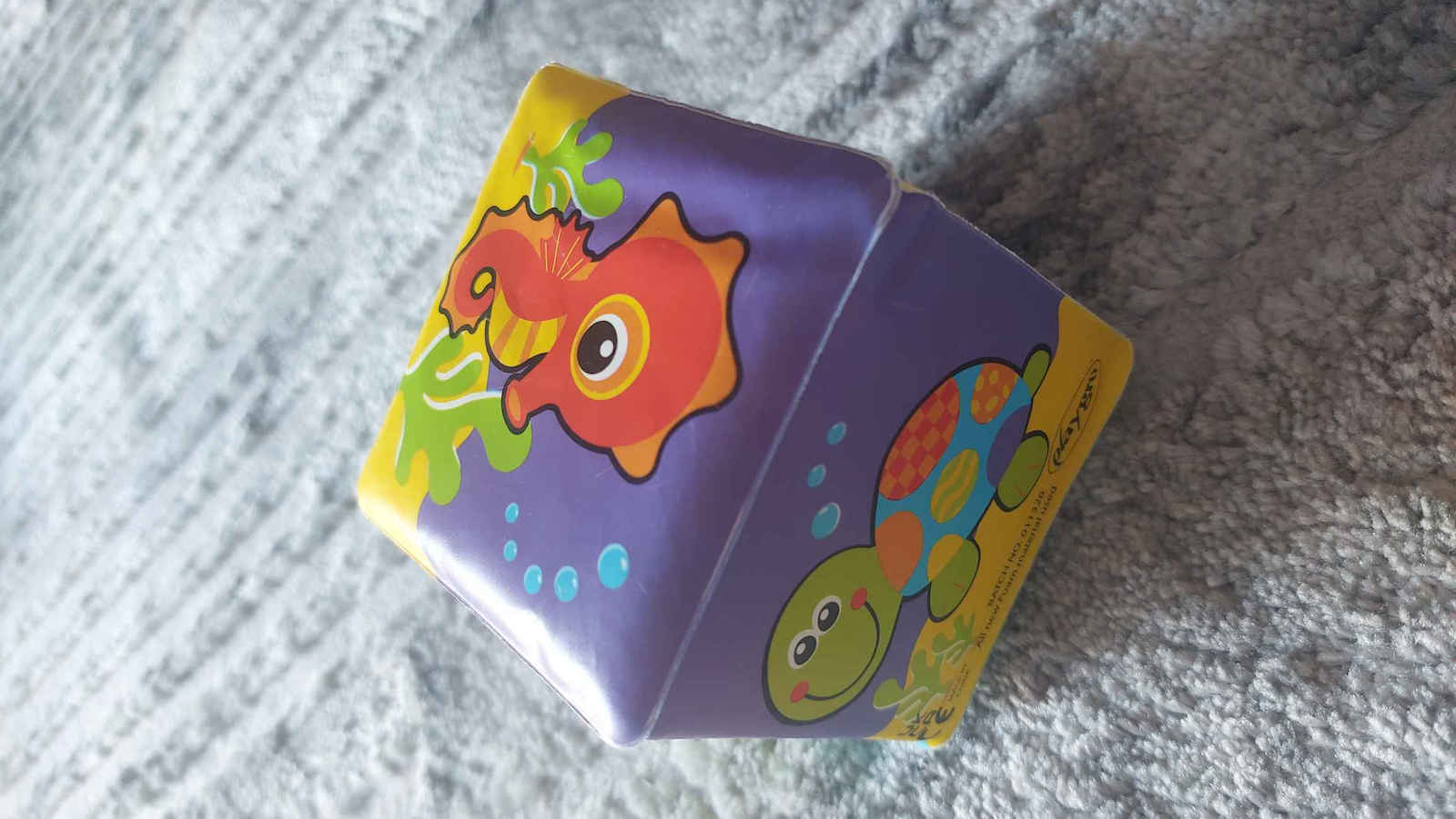 Playgro Soft Waterproof Blocks Bath Toy for 6++ Months 6pcs