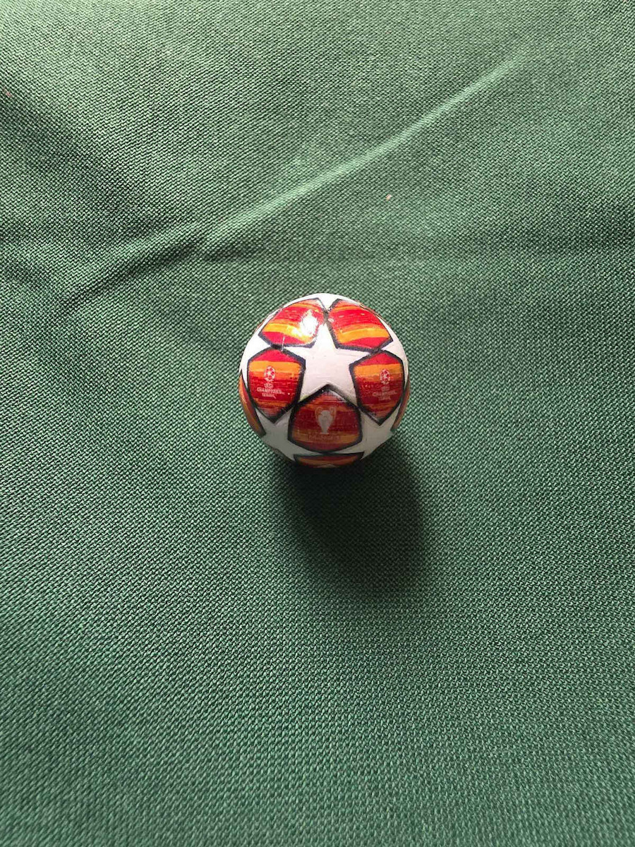 Handmade Subbuteo Table Soccer UEFA Champions League 2018-19 Final Ball 3D Printed-22mm