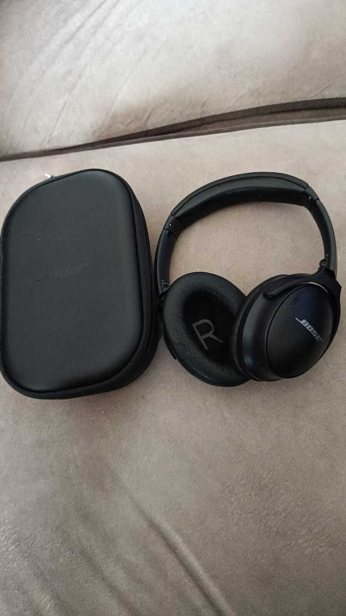 Bose QuietComfort 35 II Ασύρματα/Ενσύρματα Over Ear Ακουστικά με 20 ώρες Λειτουργίας Μαύρα