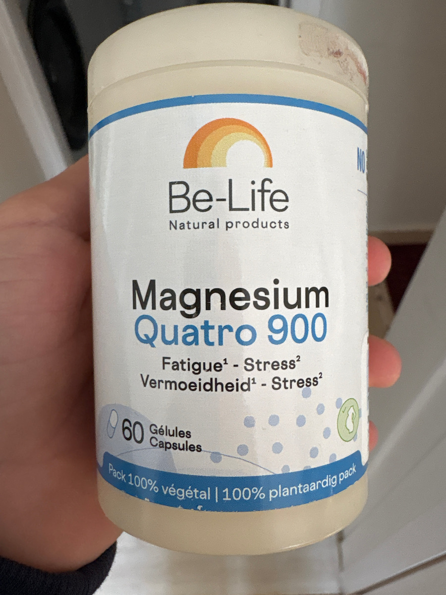 Be-Life Magnesium Quatro 900 με Βιταμίνη B6 60 κάψουλες