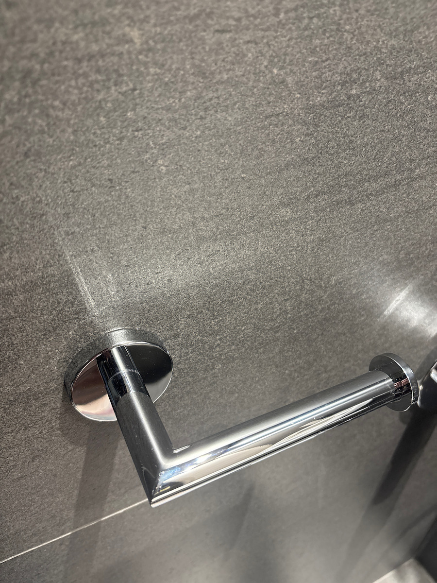 Sanco Corner Wall-mounted Paper Holder Metallic Silver
