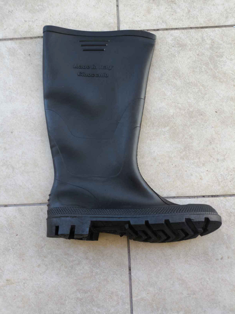 Work Wellies Knee Black