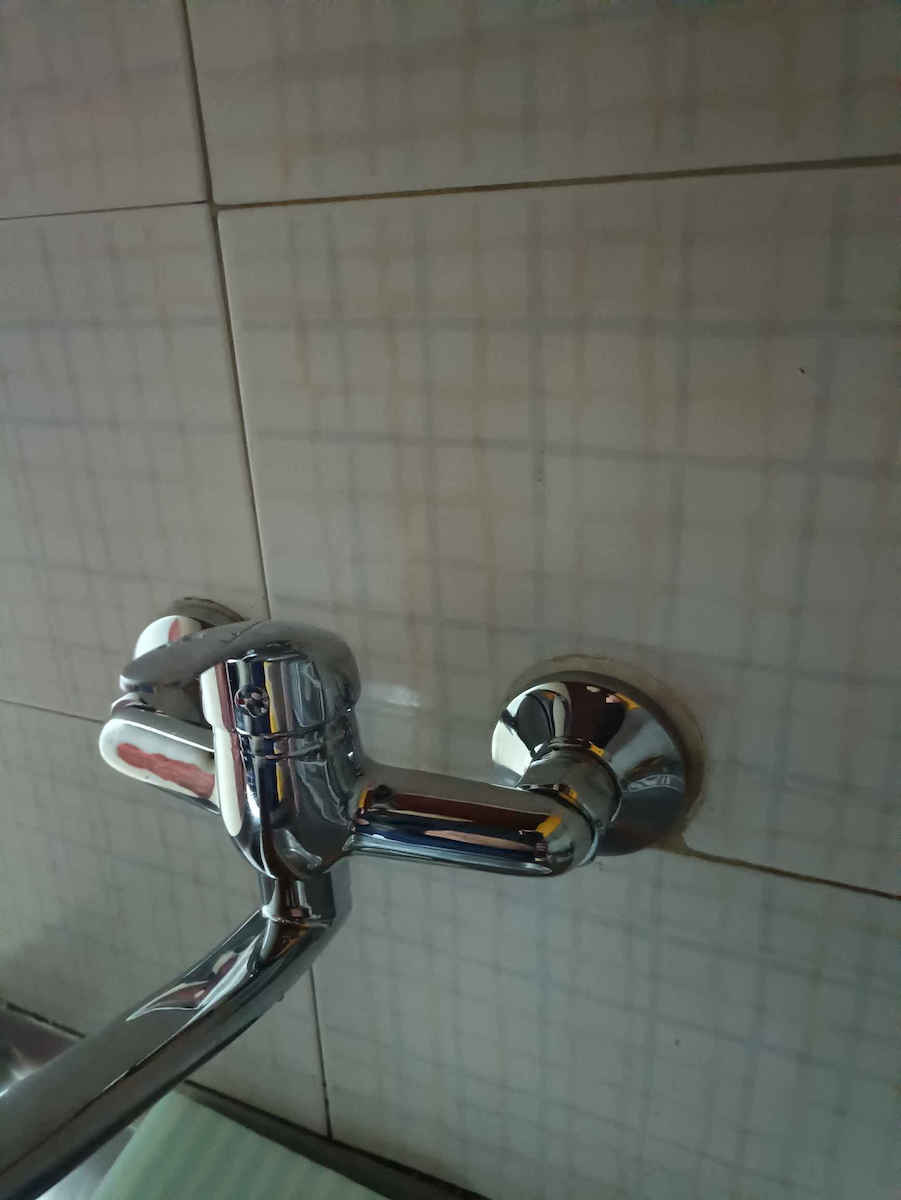 Bormann Zebra BTW3130 Kitchen Faucet Wall Silver