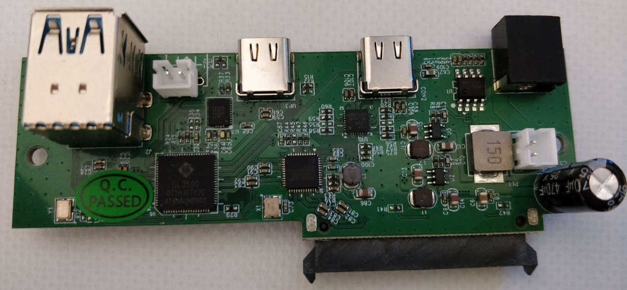 Icy Box Θήκη για Σκληρό Δίσκο 2.5" / 3.5" SATA III με σύνδεση USB 3.2 Type-C