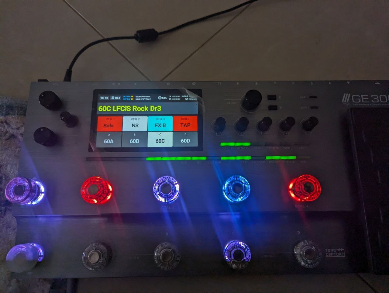 Mooer GE 300 Πολυεφέ Effect Ηλεκτρικής Κιθάρας