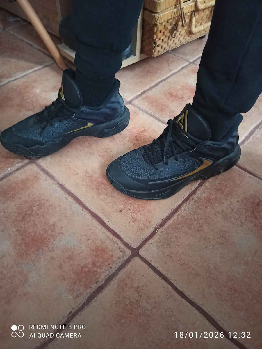 Giannis Immortality 4 Χαμηλά Μπασκετικά Παπούτσια White / Volt / Wolf Grey / Black