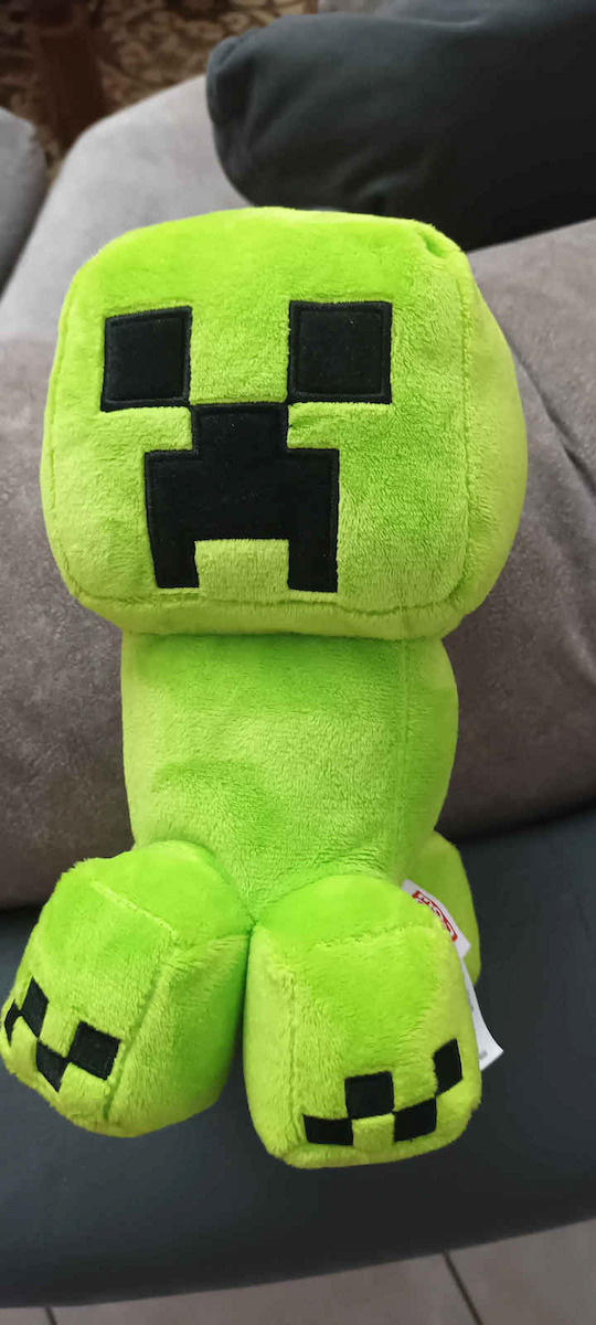 Mattel Λούτρινο Minecraft Creeper 20 εκ.