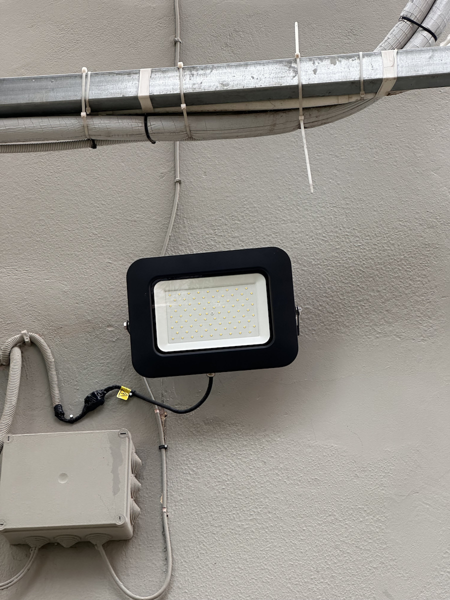 Eurolamp Waterproof LED Floodlight 50W Cold White 6500K IP65