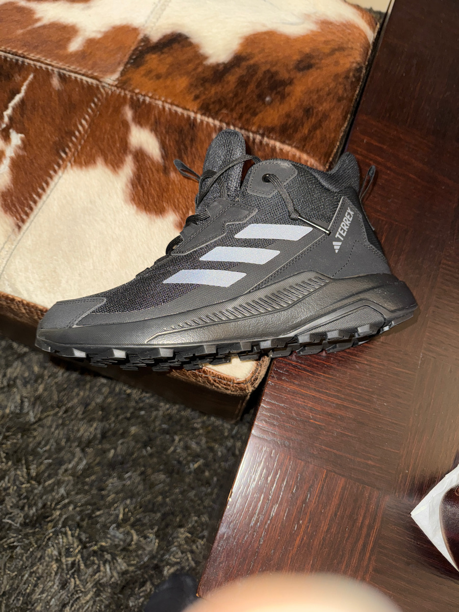 adidas Terrex Anylander Mid Hiking Ανδρικά Ορειβατικά Μποτάκια Μαύρα